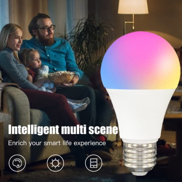 Smart Light Bulbs, Color changing light bulbs 10W Zigbee/WiFi/Bluetooth