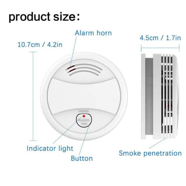 Smart Smoke Detector, Smart Smoke Alarm WiFi