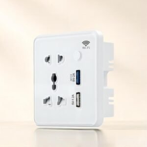 Smart Wall Outlet Sockets Universal WiFi/Zigbee