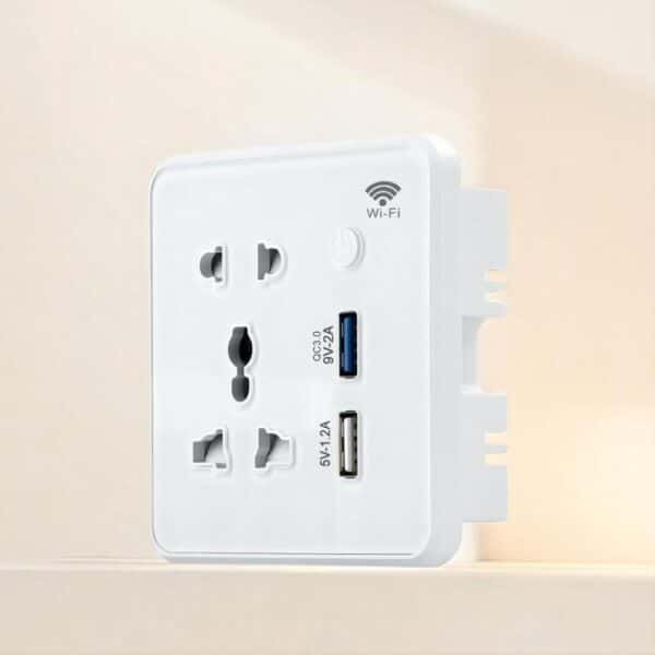 tuya Smart Wall Universal Socket US Standard UK Standard