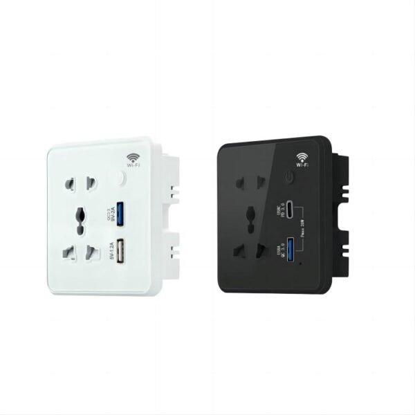 Smart Wall Outlet Sockets Universal WiFi/Zigbee